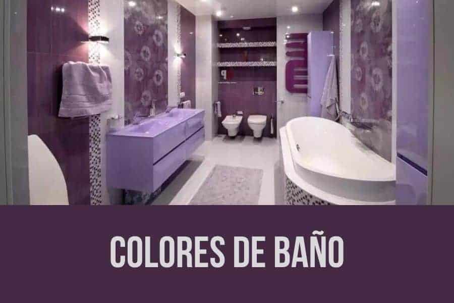 Tendencias de colores de baño